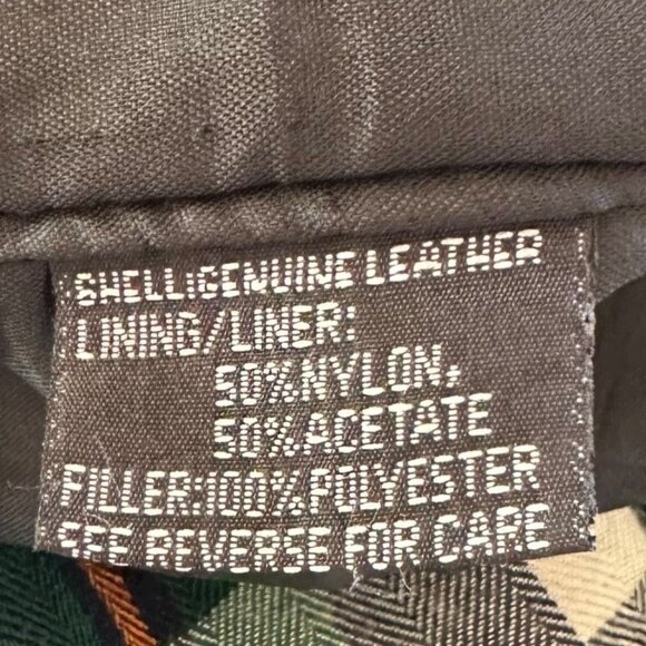 Vintage Barney's Leather Daytona 2003 Black Leather Biker Vest Size XXL Moto - Picture 5 of 5